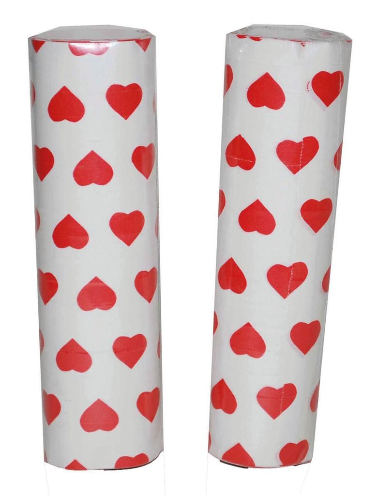 2 Luftschlangen Herzen 2 Luftschlangen Herzen