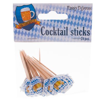 Cocktailspieße Oktoberfest 24er-Pack