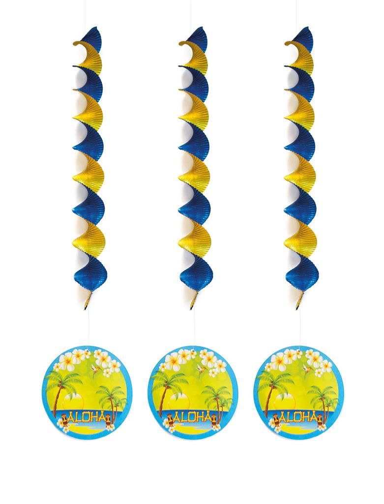 Spiralhänger Aloha 3er-Pack