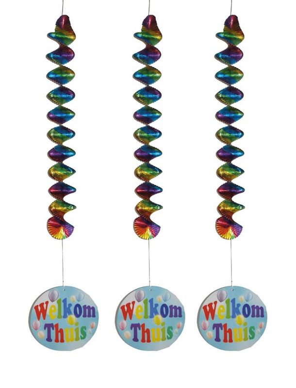 Spiralhänger welkom thuis 3er-Pack Spiralhänger welkom thuis 3er-Pack