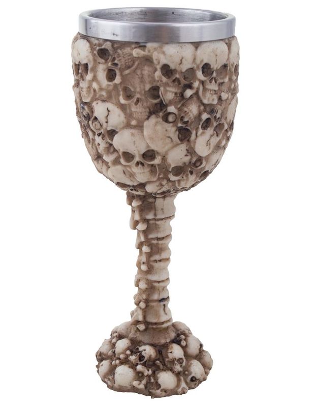 Becher mit Skeletten