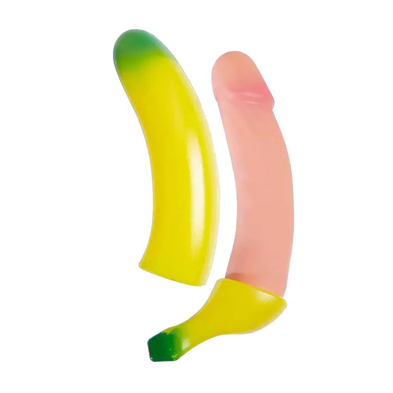 Banane mit Penis