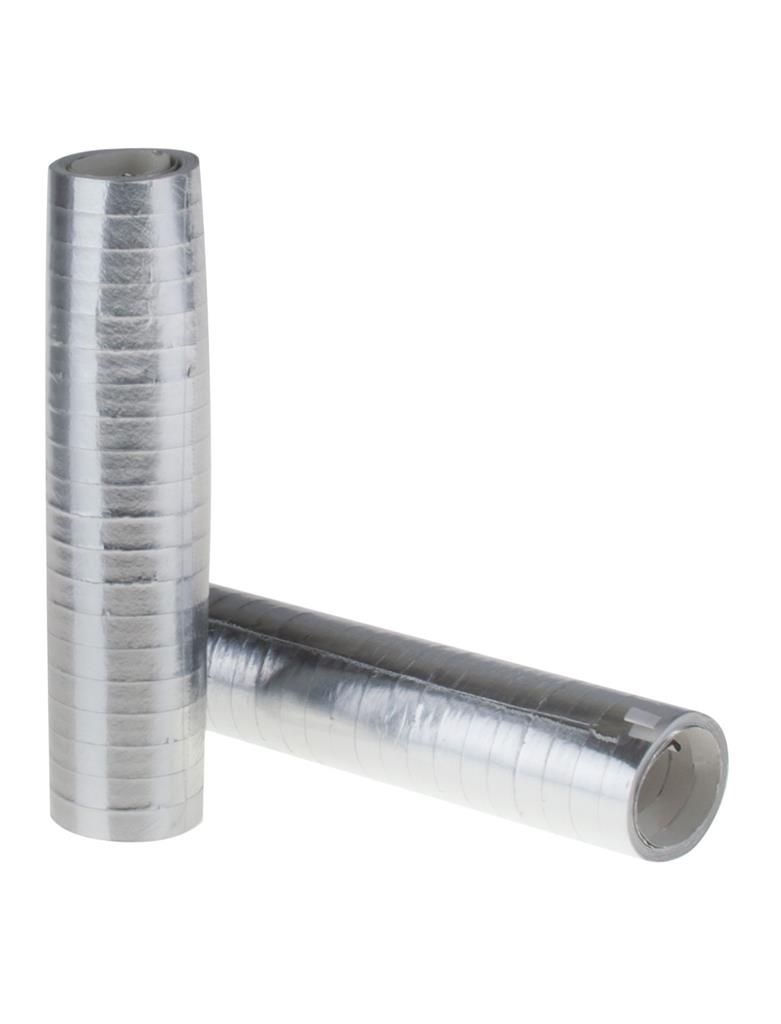 2 Luftschlangen silber 2 Luftschlangen silber
