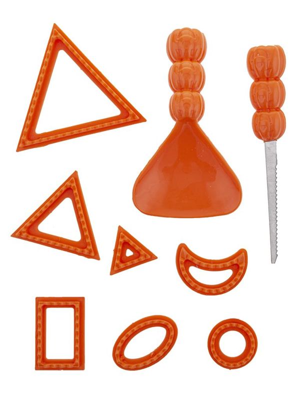 Ausschneide set für Kürbisse 9tlg