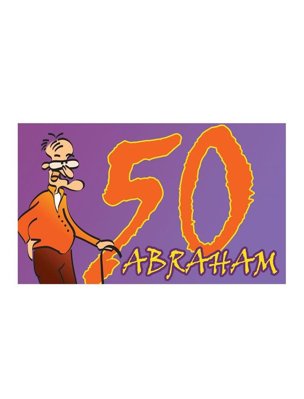Flagge 150 x 90cm Abraham 50