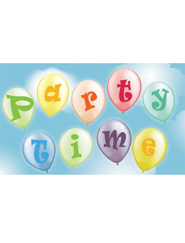 Flagge 150 x 90cm Party Time