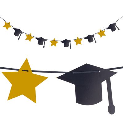 Girlande 3 m Graduation Party Girlande 3 m Graduation Party