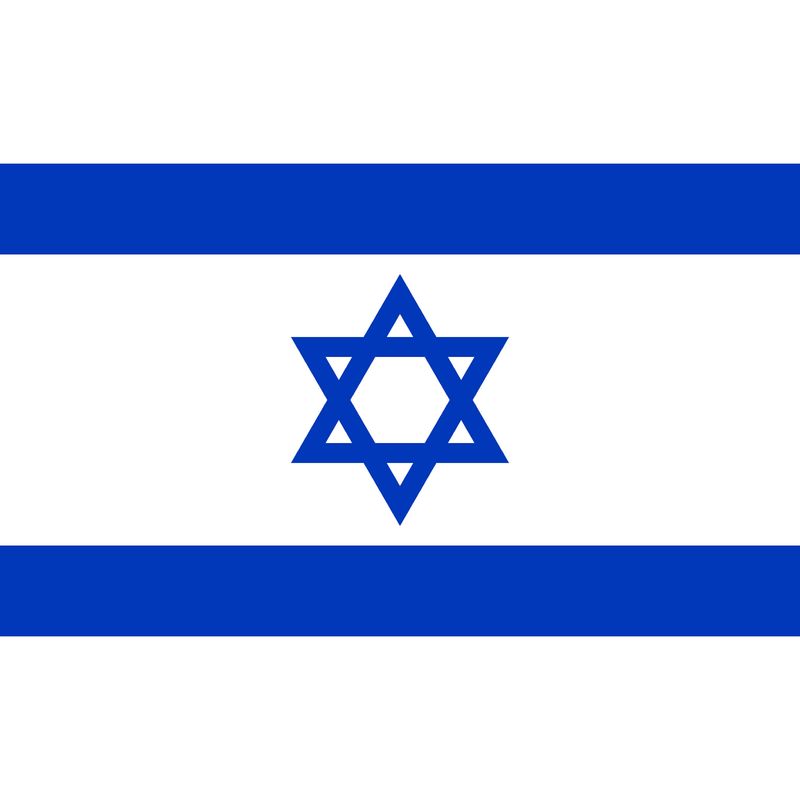 Flagge 150 x 90cm Israel