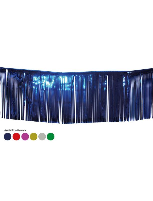 Foliegordijn Metallic 6 kleuren 50cm