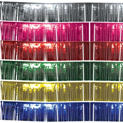 Foliengirlande Metallic 6 Farben 25cm