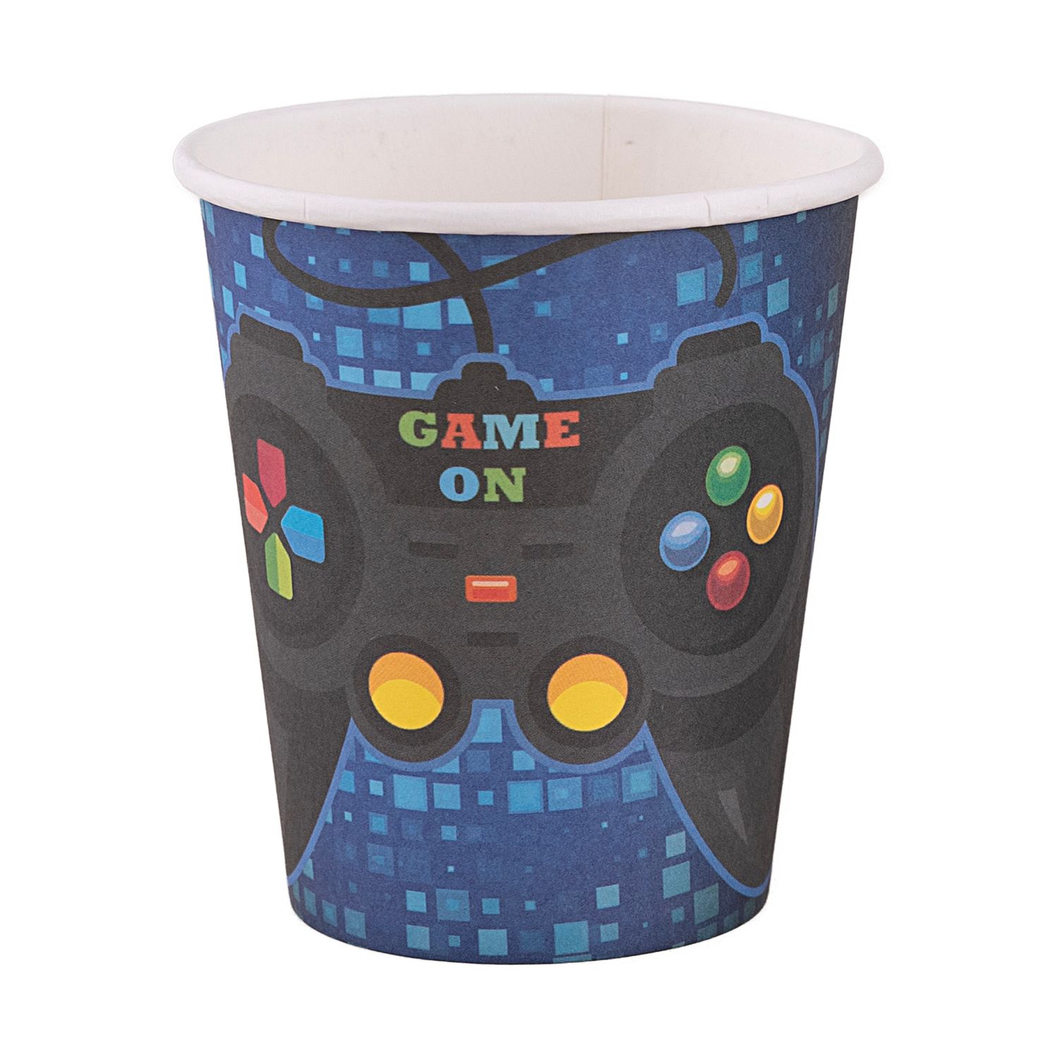 8 Pappbecher Game On