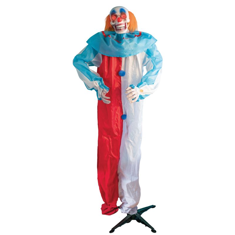 Clown mit Licht, Lärm und Bewegung