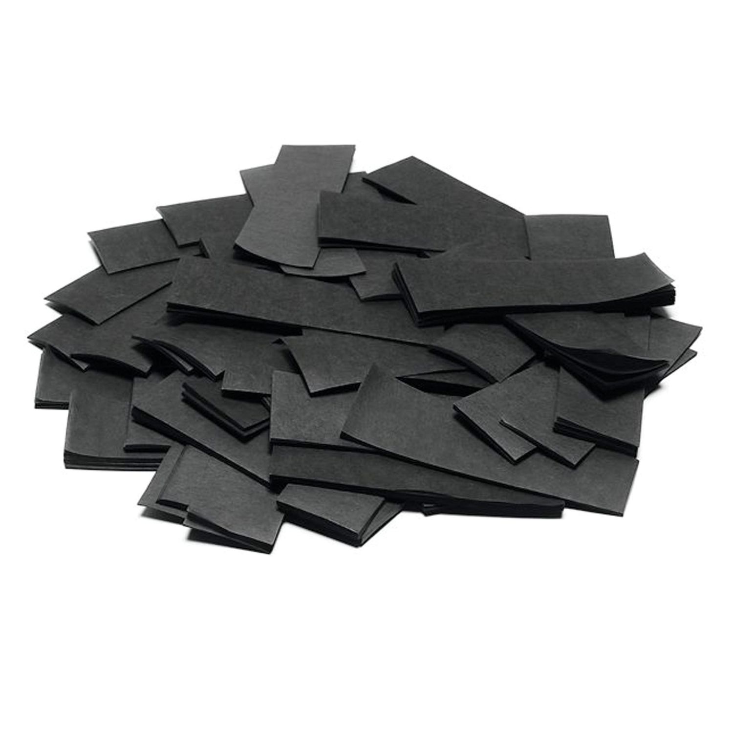 Konfetti langsam fallend 1kg schwarz