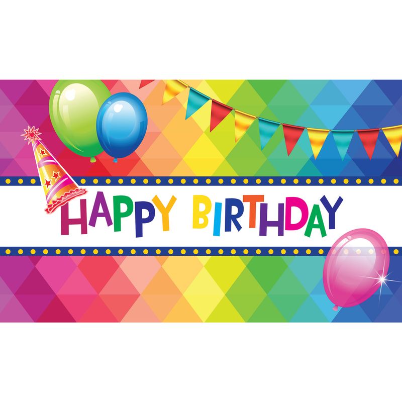 Flagge 150 x 90cm happy Birthday