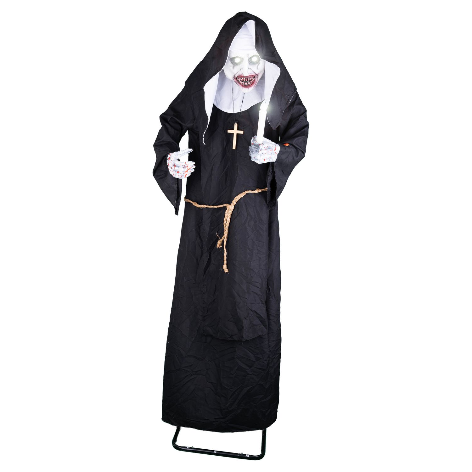 Geisterhafte Nonne 185cm Animatronic