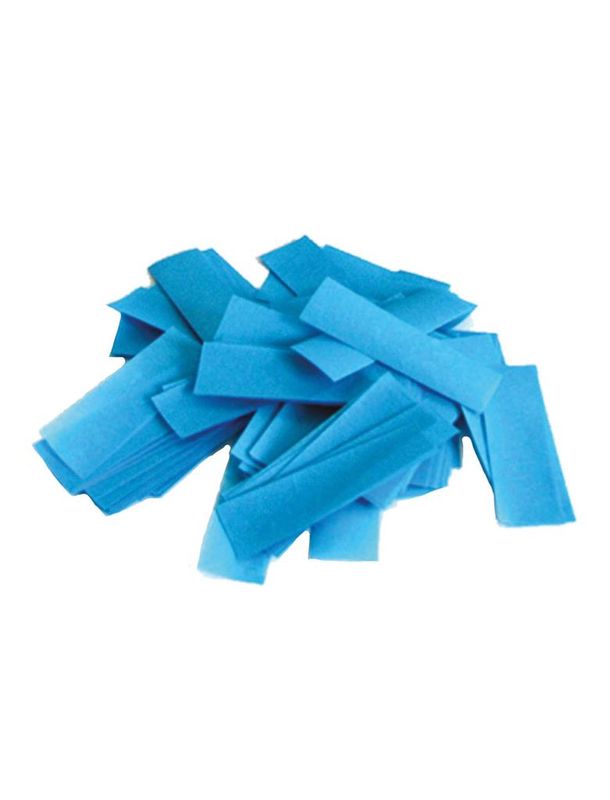Konfetti langsam fallend 1kg hellblau