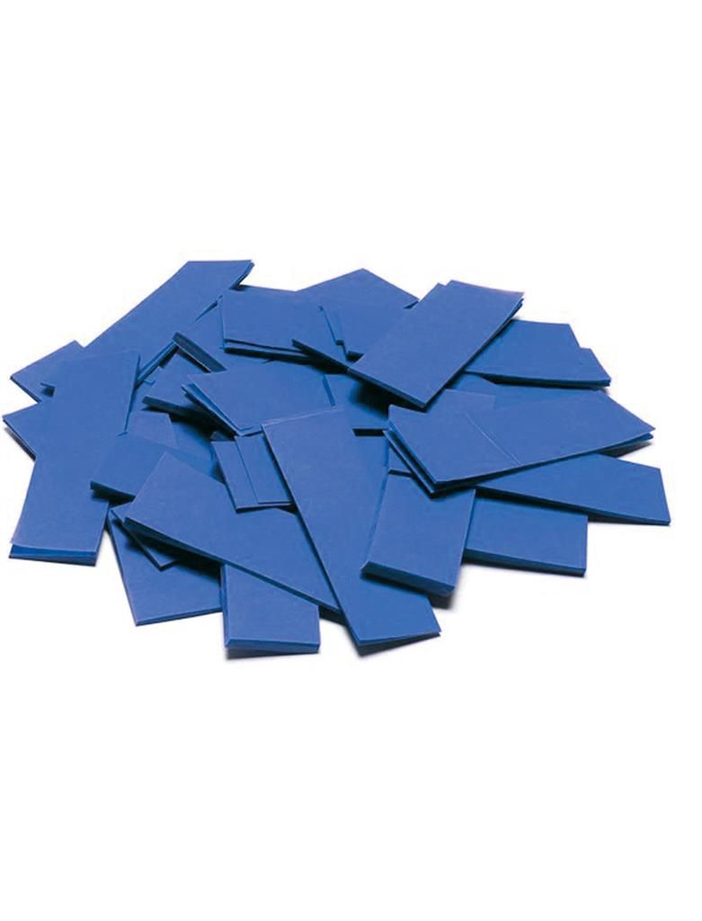 Confetti traagdalend 1kg donker blauw Confetti traagdalend 1kg donker blauw