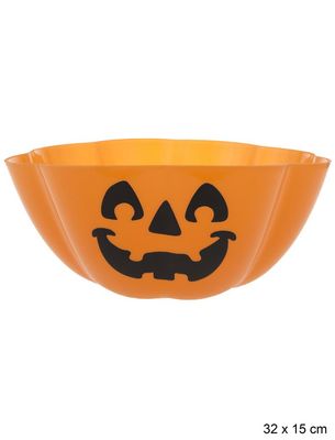 Halloween Obstschale Kürbis