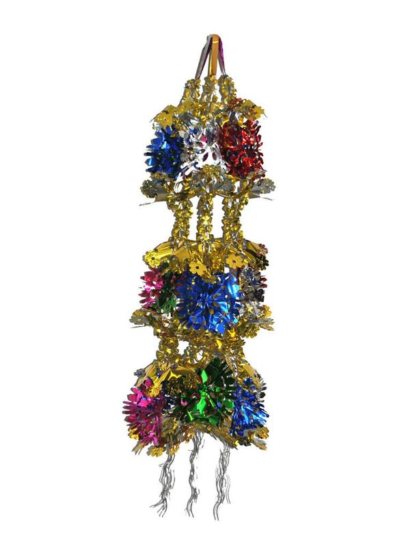 Hängedekoration Lametta multi 120cm