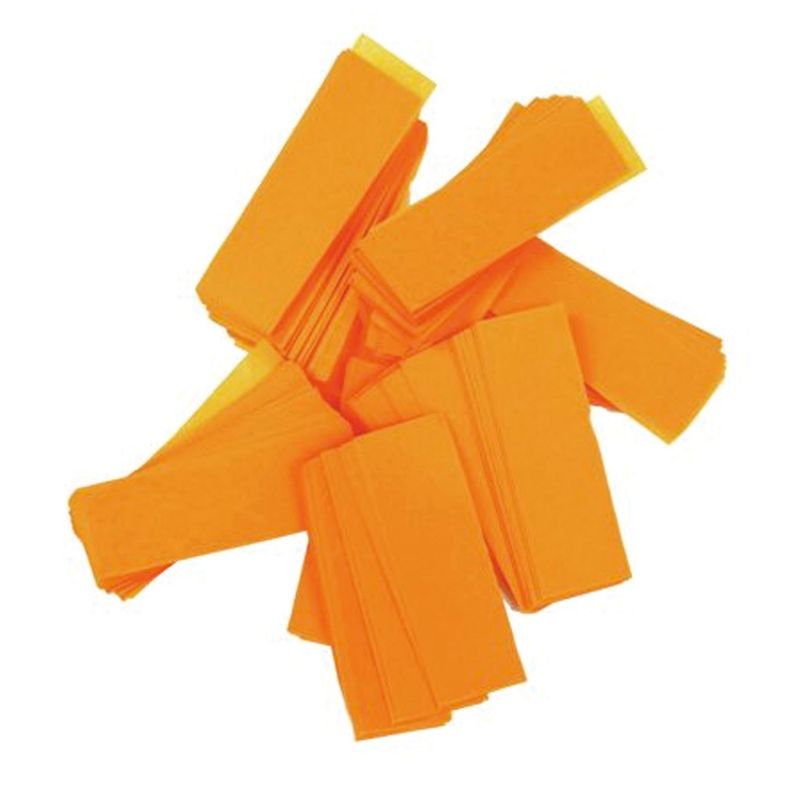 Konfetti langsam fallend 1kg orange