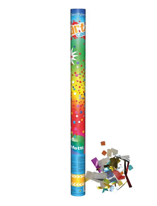 Konfettikanone 80cm Multicolor