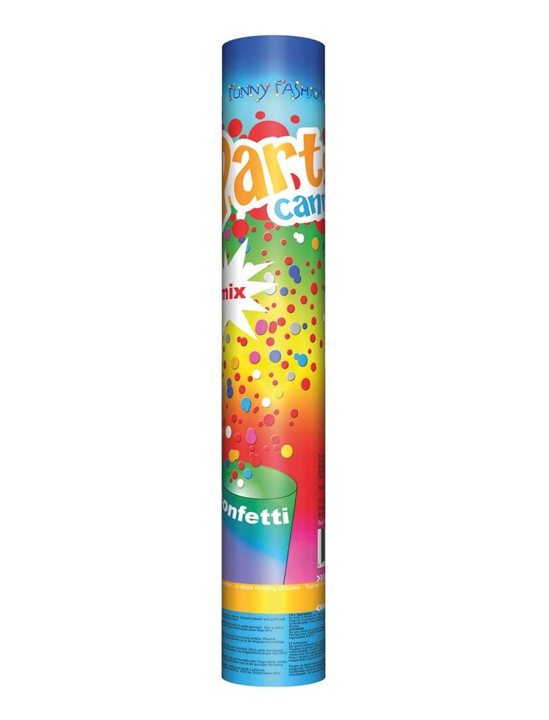 Konfettikanone 40cm Multicolor Konfettikanone 40cm Multicolor