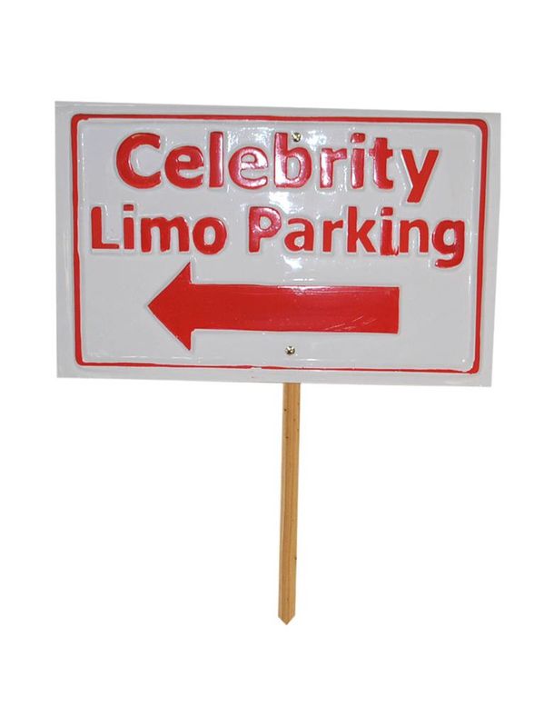 Hinweisschild Celebrity Limo Parking 50cm