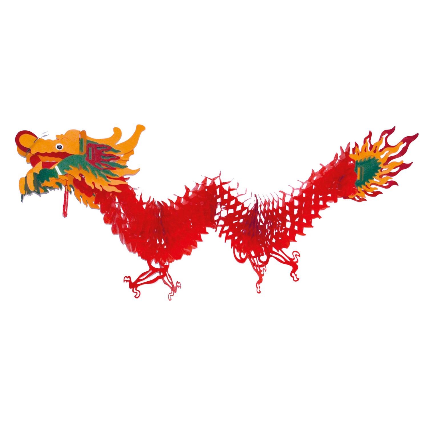 Hängedekoration chinesische Drache 2 m