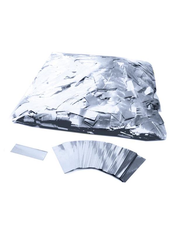 Konfetti langsam fallend 1kg silber