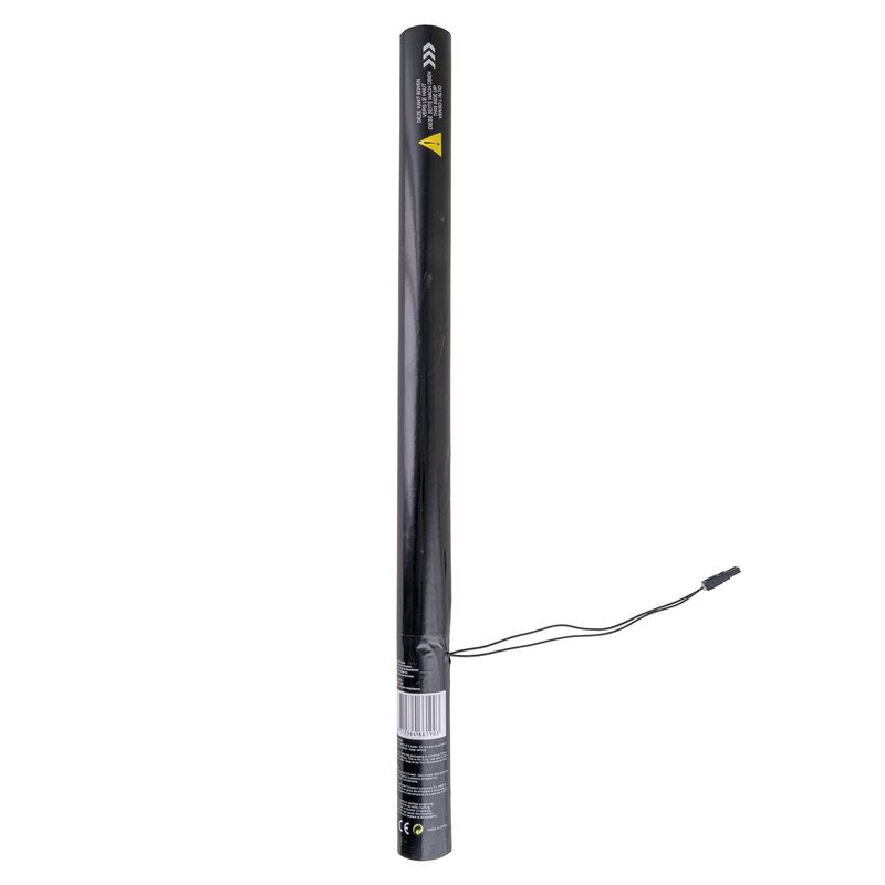 Konfettikanone elektrisch weiß 80cm