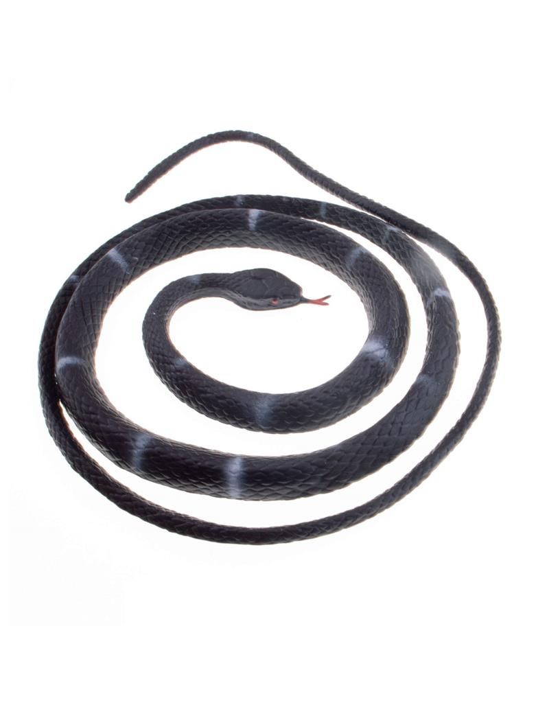 Schlange Schwarz 95cm