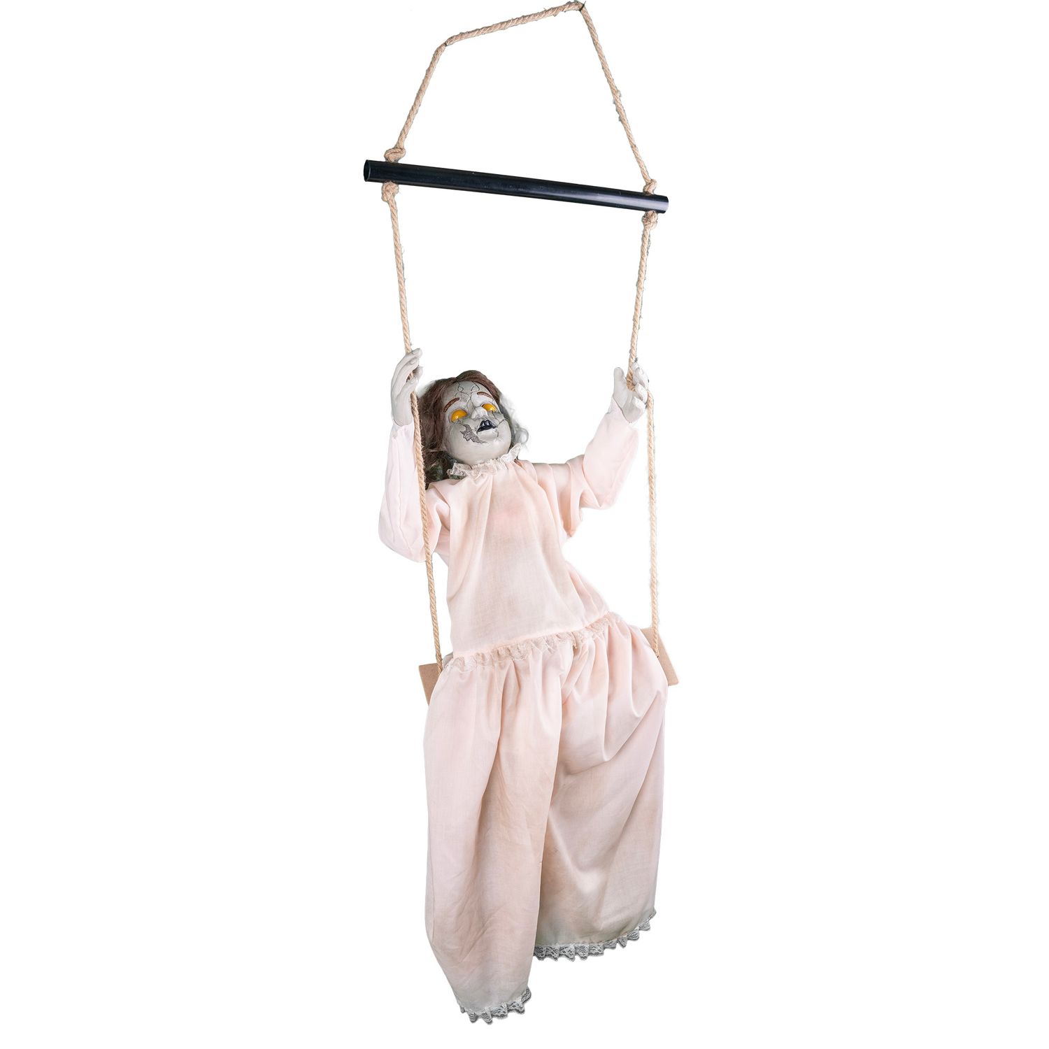 Schommelend meisje Scarlet 62,5cm Animatronic Schommelend meisje Scarlet 62,5cm Animatronic