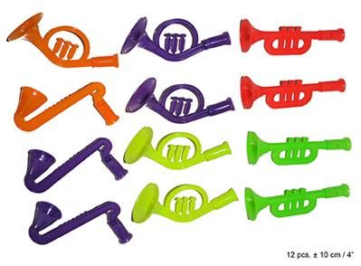 12 Trompeten mini 10cm