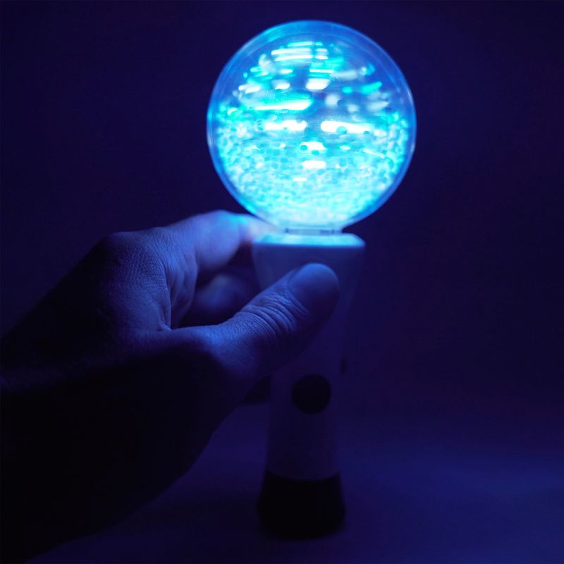 Schneemannwand Spinner LED