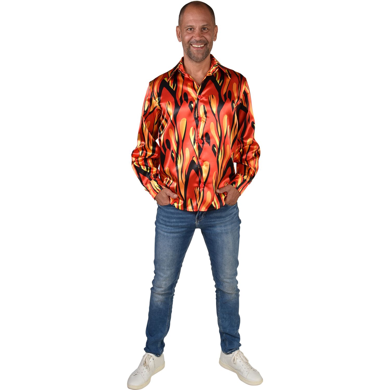 Hemd Limited Flammen