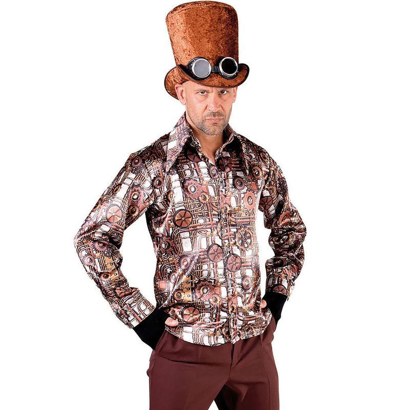 Hemd Steampunk Zahnräder Hemd Steampunk Zahnräder
