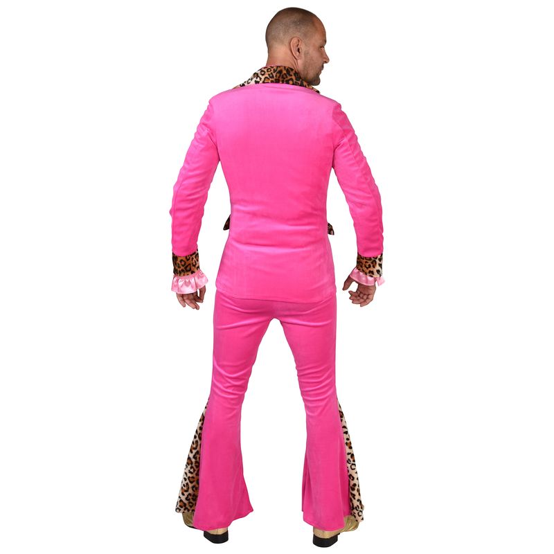 Kostuumpak Pimp Nicky Fluweel Roze