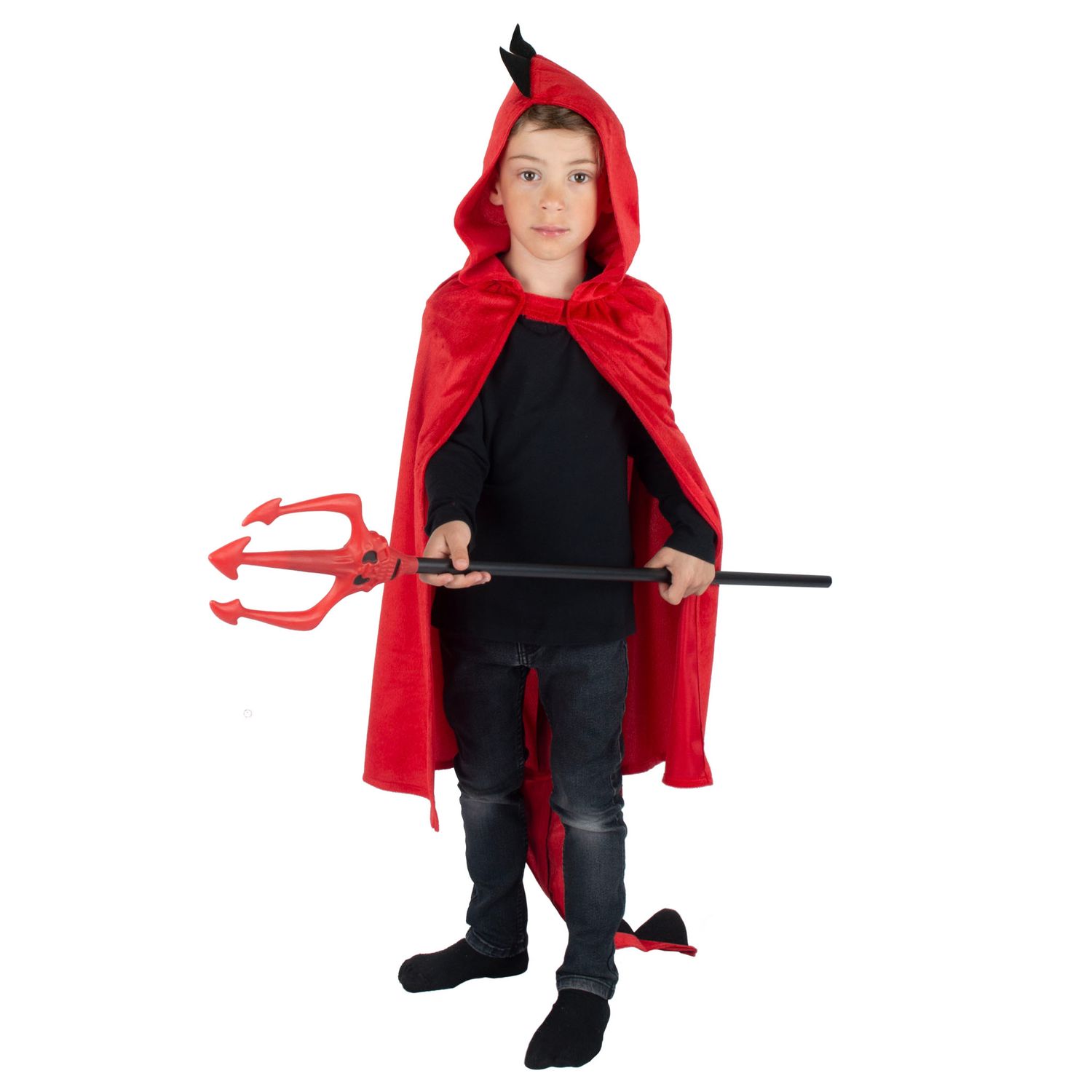 Umhang Drache Darco Rot