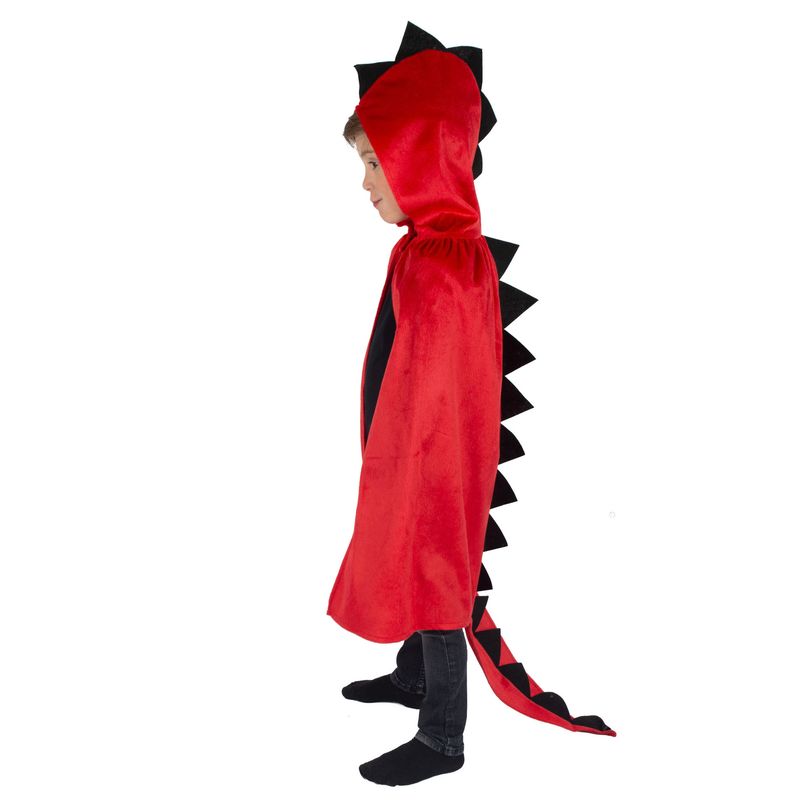 Umhang Drache Darco Rot