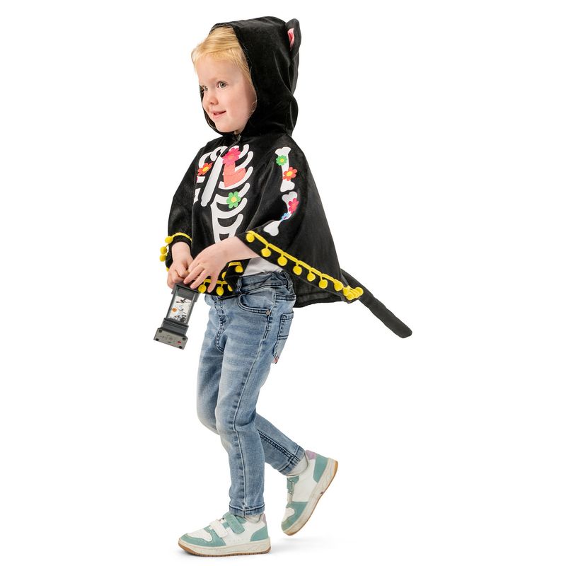 Umhang Tag der Toten Kätzchen Kinder