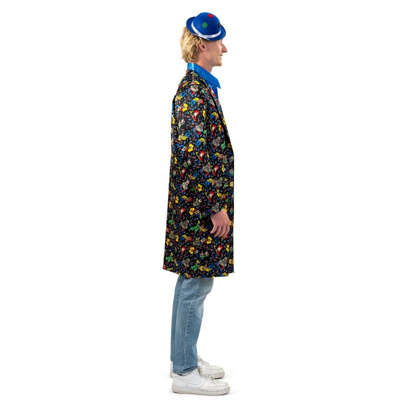 Schwarze Clownsjacke Herren