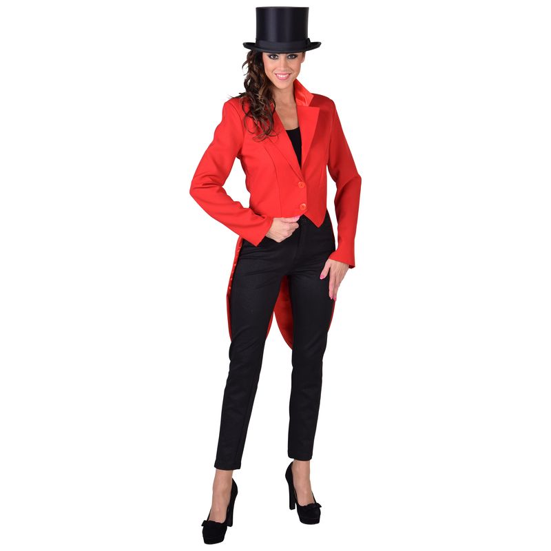 Frack Cabaret Rot Damen