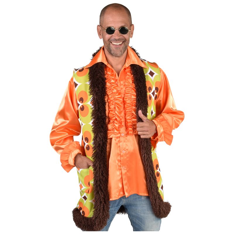 70er Hippie Weste Marley Herren