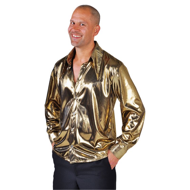 Hemd Folien Gold Herren Hemd Folien Gold Herren