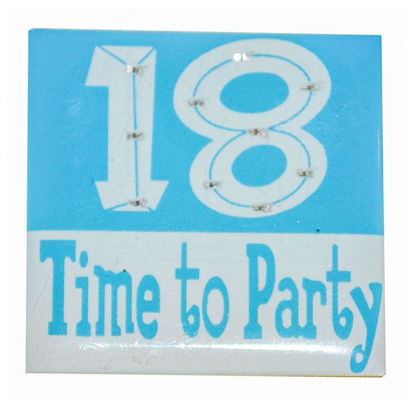 Abzeichen 18 mit Licht