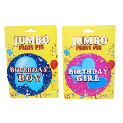 Abzeichen Birthday Boy/Girl