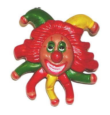 Brosche Clown RGGr