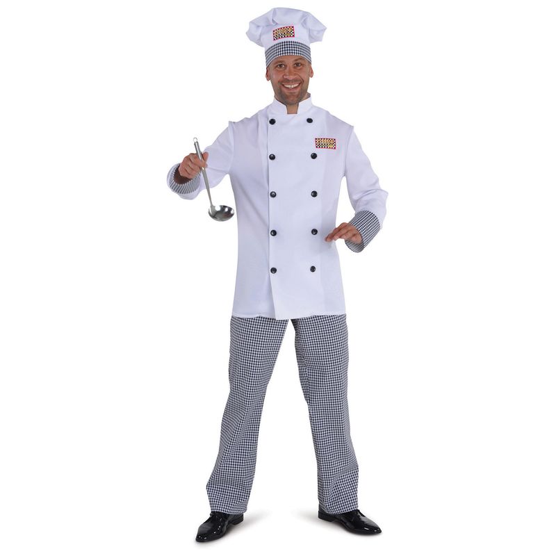Chefkostüm Charlie Herren 3-tlg.