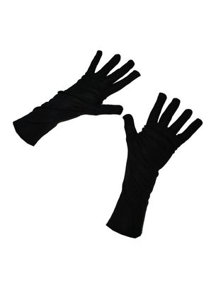 Handschuhe schwarz 33 cm Handschuhe schwarz 33 cm