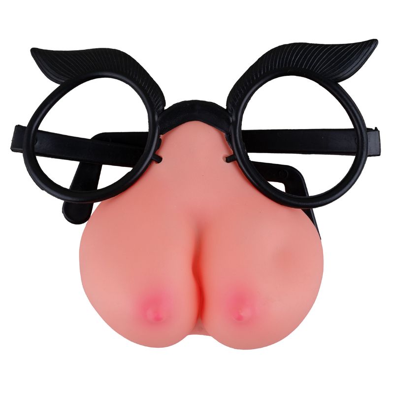Brille mit Busen